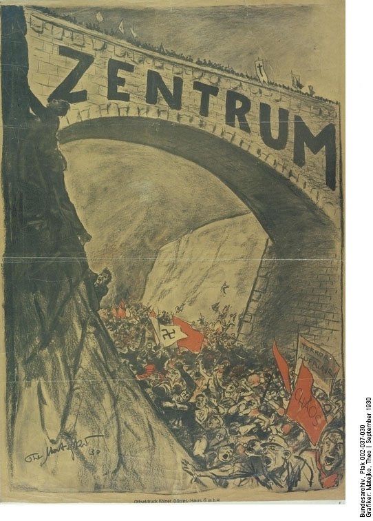 Center Party [<I>Zentrum</i>] Election Poster (1930)